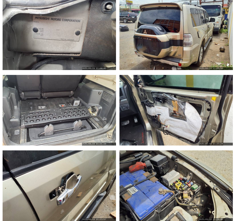 2016 MITSUBISHI PAJERO GLS